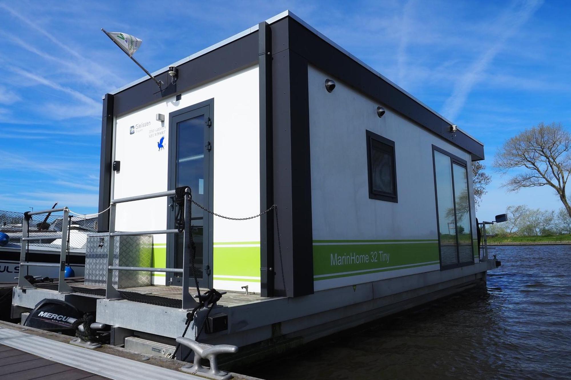 Hotel Houseboat Tiny Griffin Nieuwpoort Exterior foto